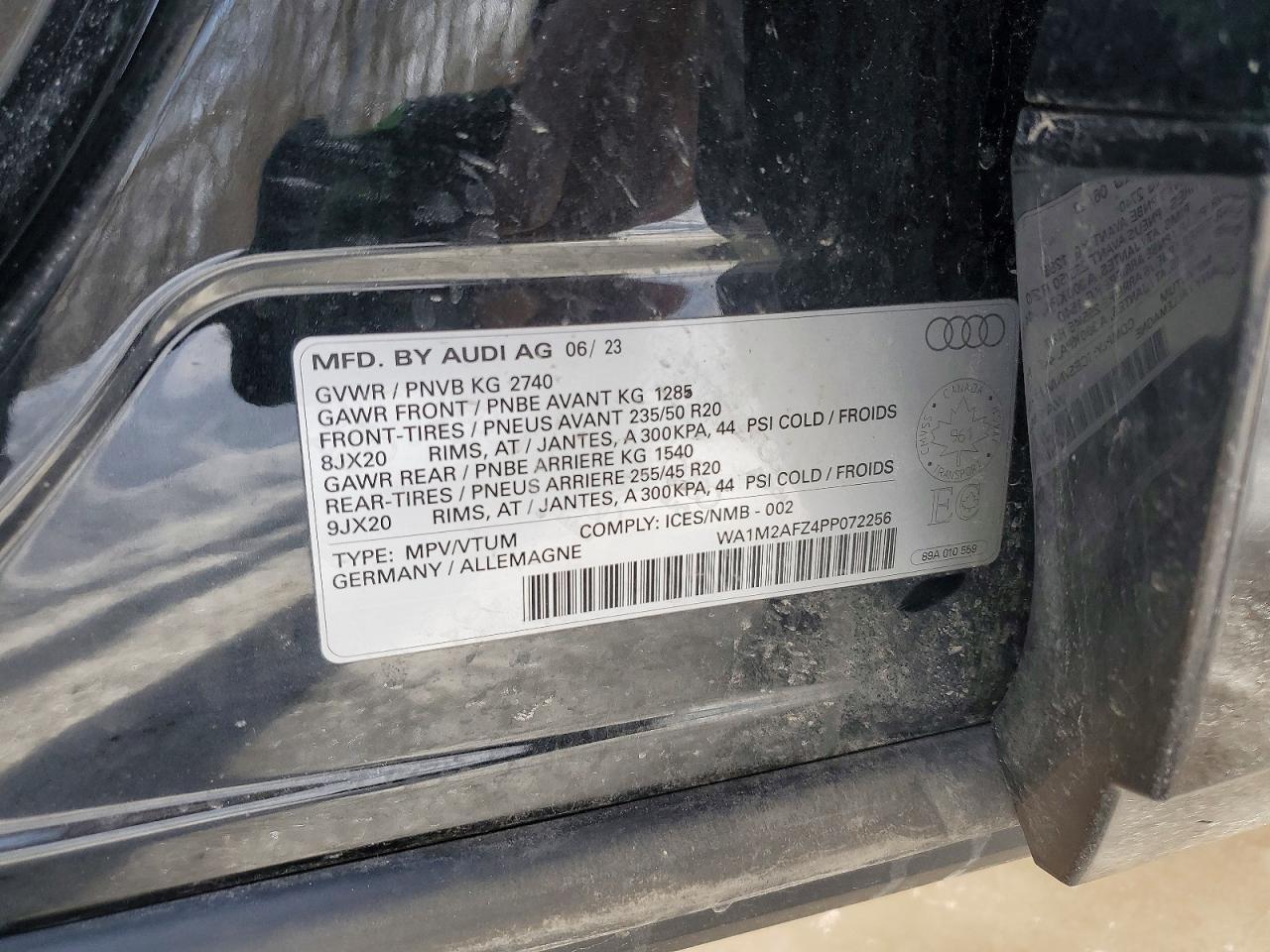 2023 Audi Q4 E-tron Technik