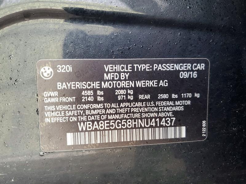 2017 BMW 320 xi