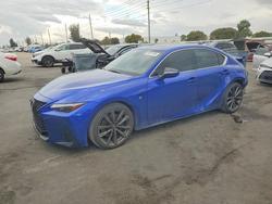 Lexus salvage cars for sale: 2025 Lexus Is 350 f Sport Design