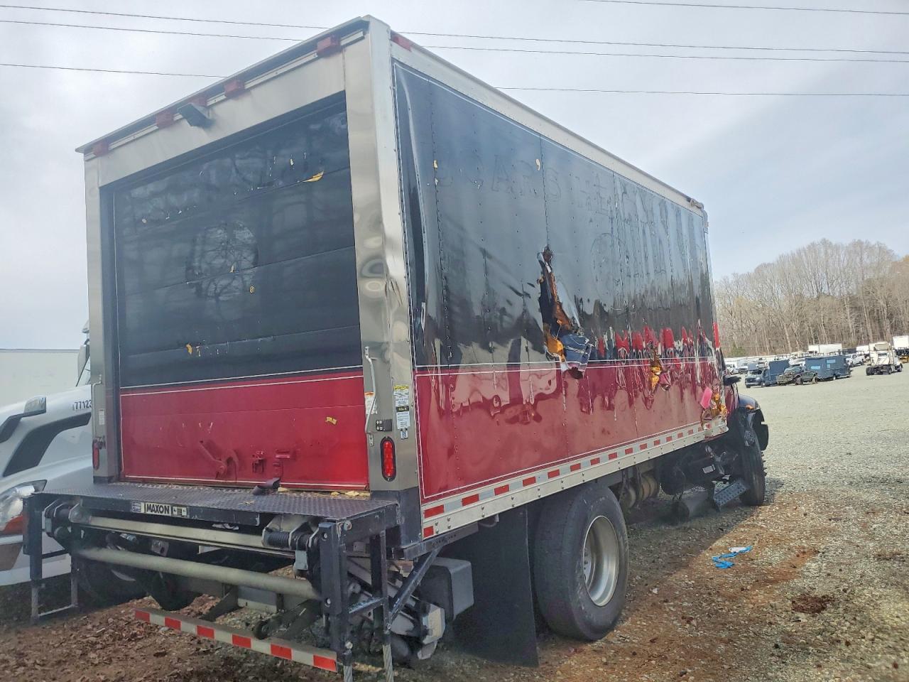 2021 International MV607 Refrigerated BOX Truck