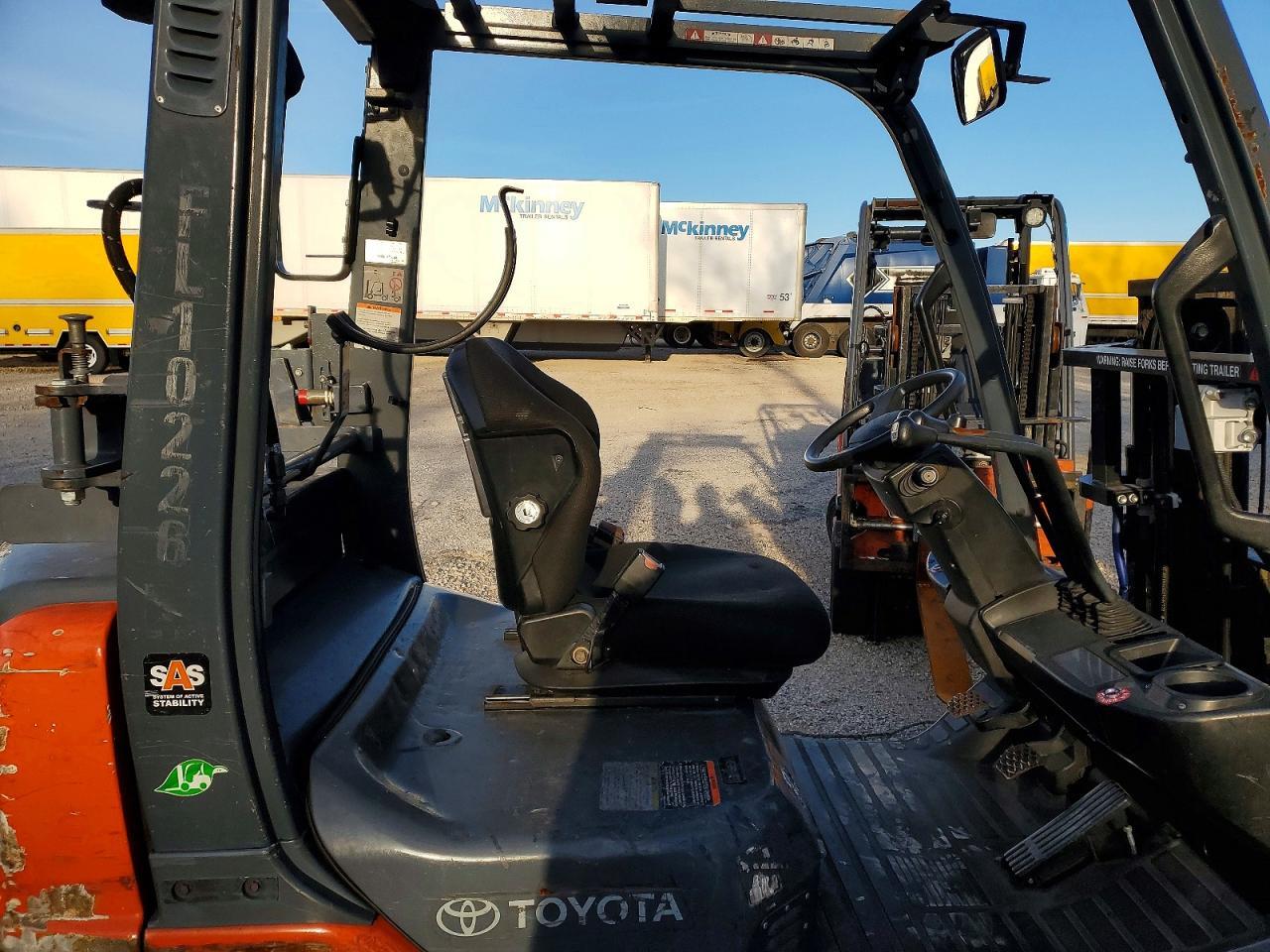 2015 Toyota TA 8FGCU20 Forklift