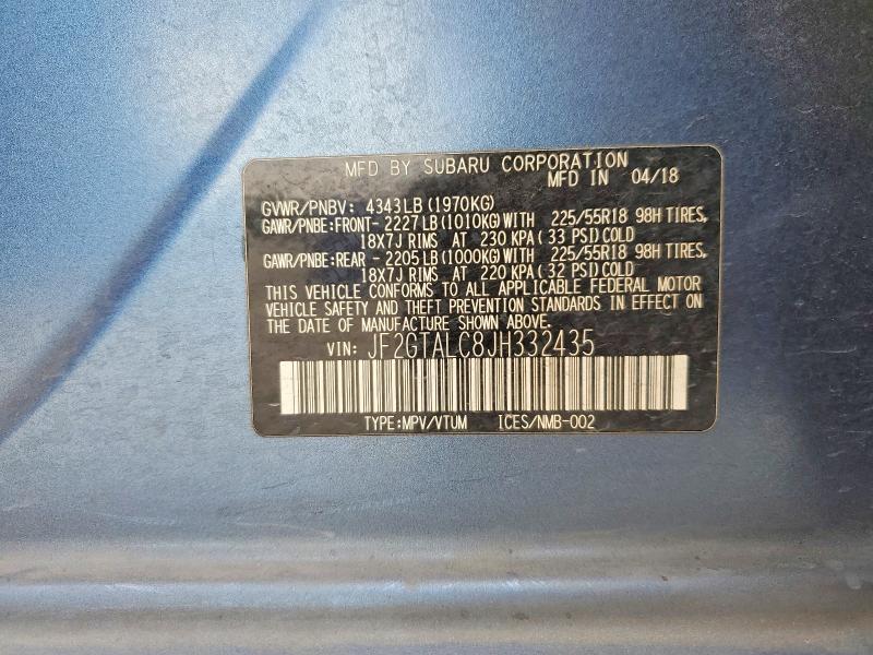 2018 Subaru Crosstrek Limited