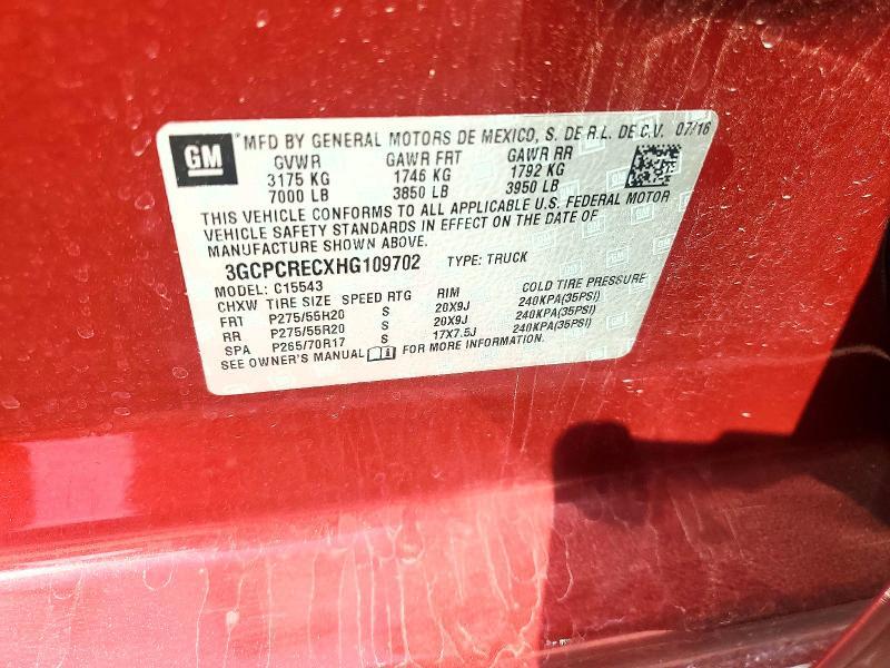 2017 Chevrolet Silverado C1500 lt