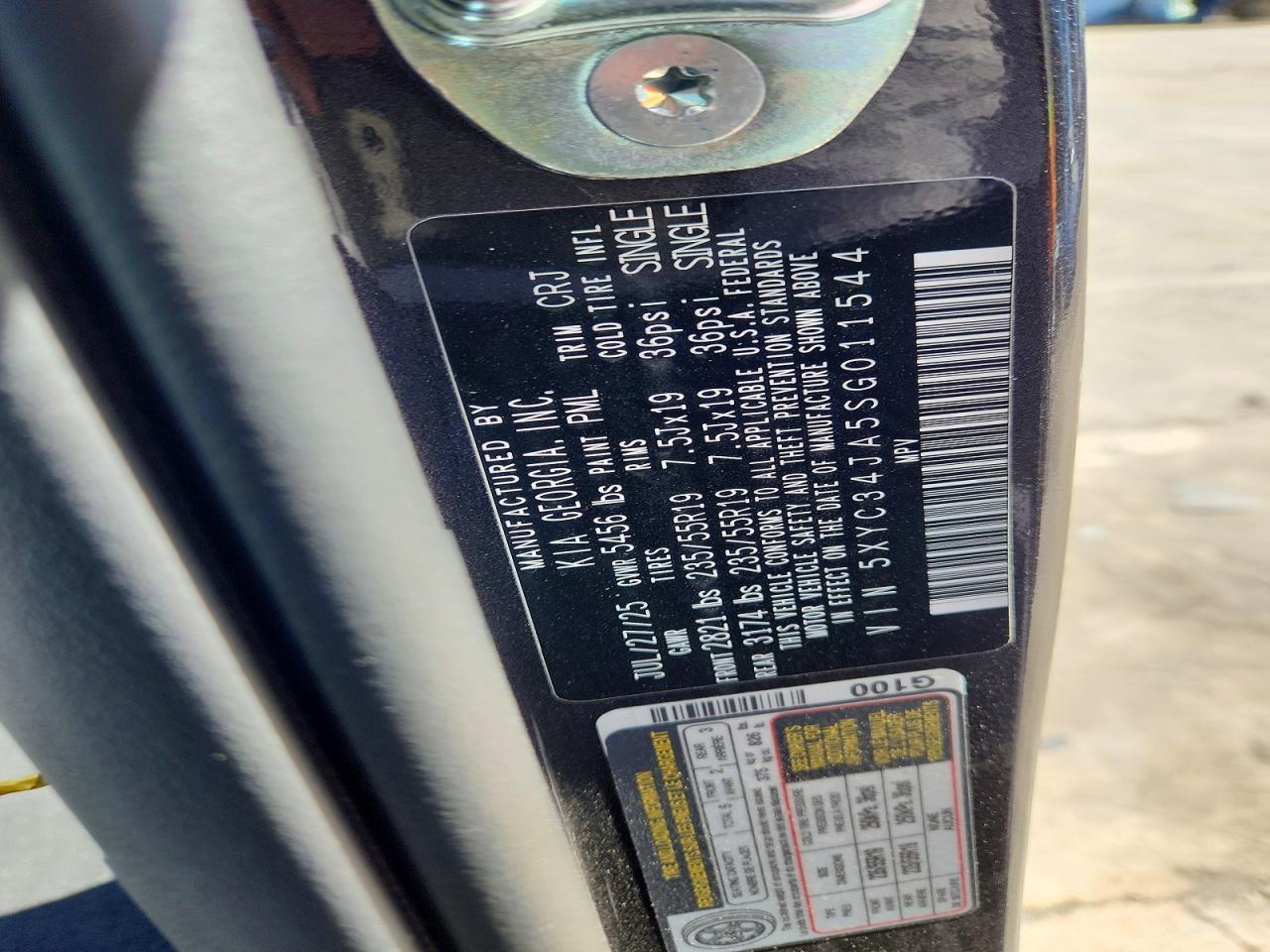 2025 KIA EV6 Wind