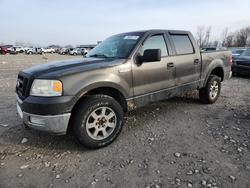 Ford salvage cars for sale: 2005 Ford F150 Supercrew