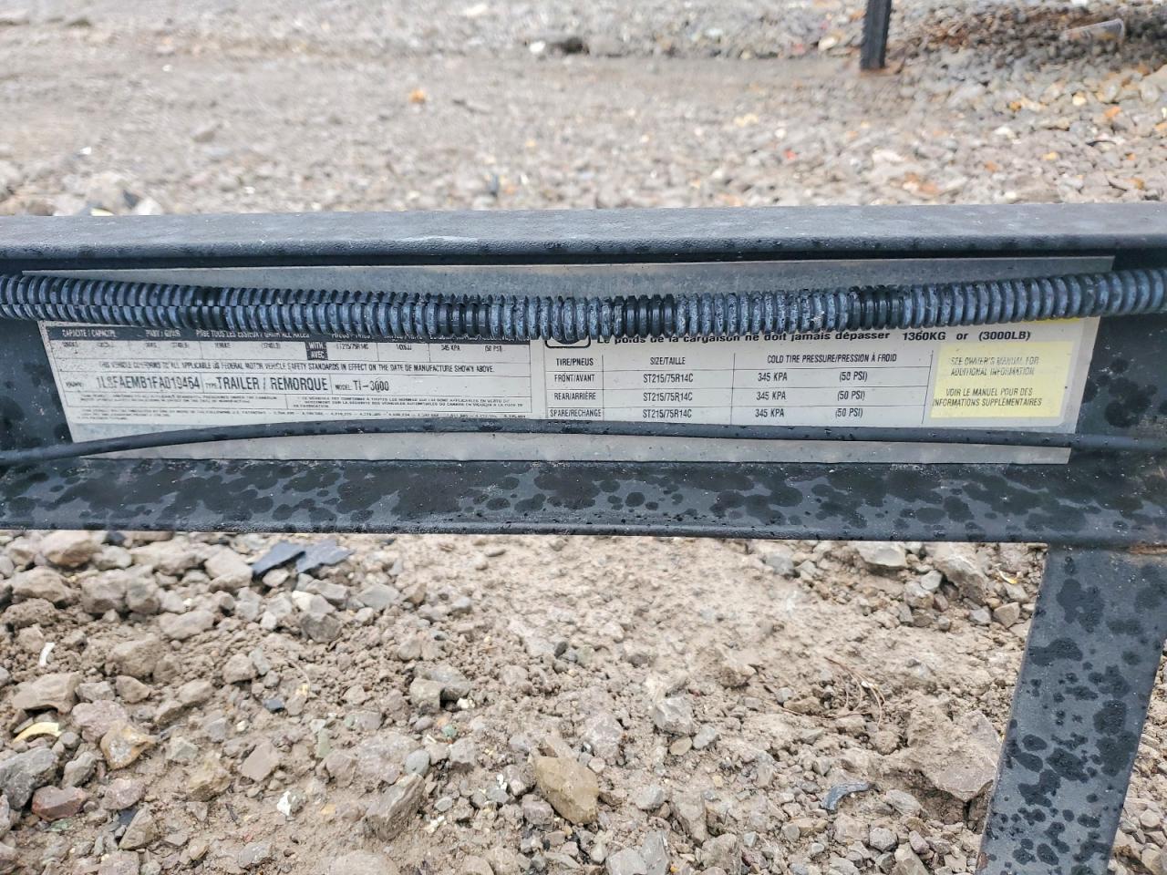 2014 Ez Loader Boat Trailer