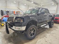 Salvage trucks for sale at Wayland, MI auction: 2005 Ford F150 Supercrew