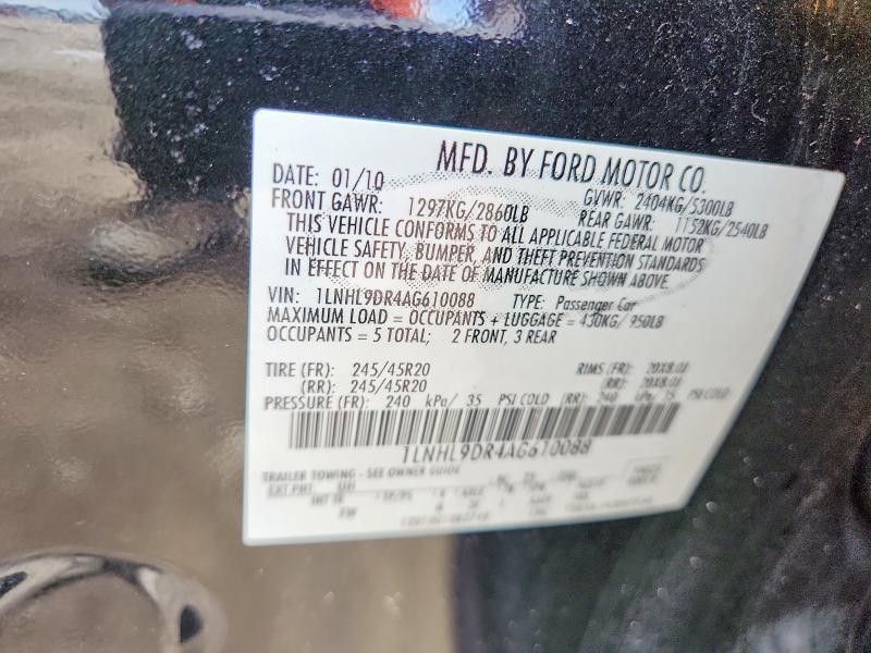 2010 Lincoln Townhouse MKS