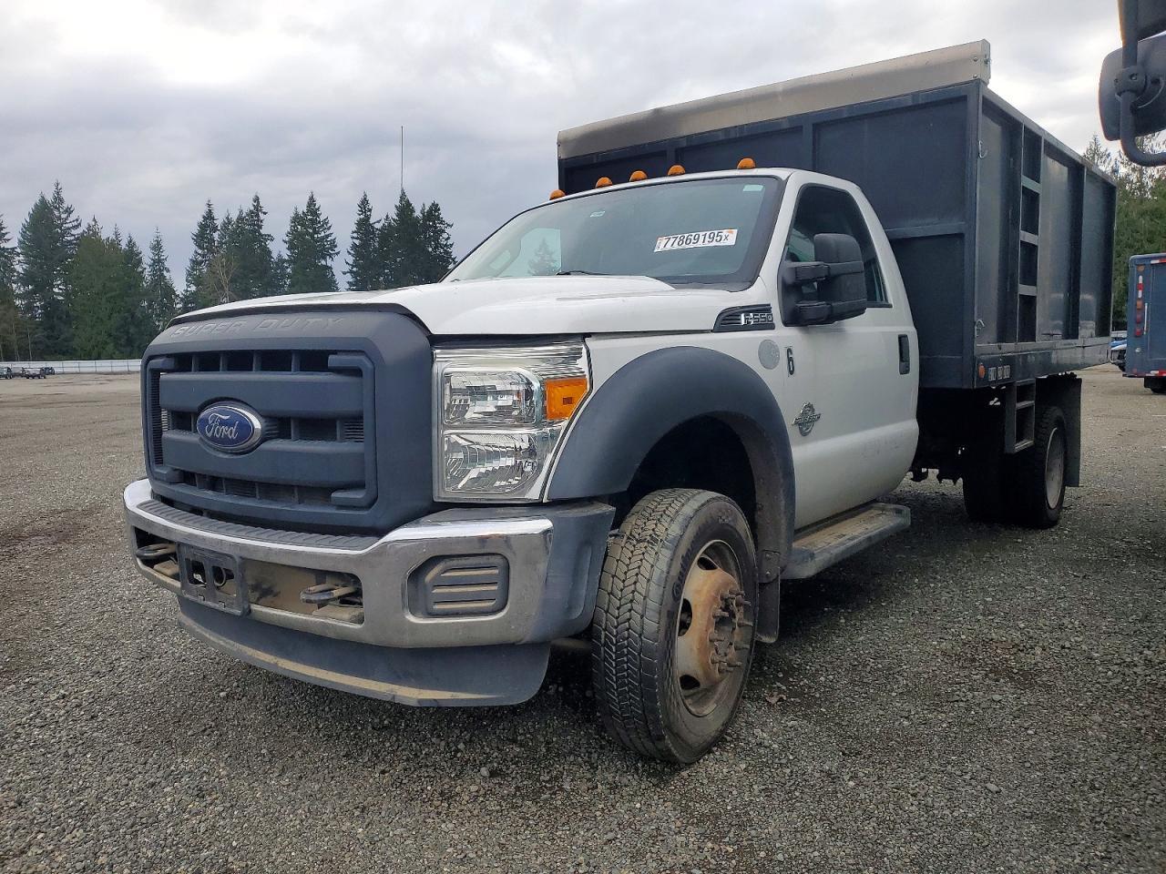2015 Ford F550 Super Duty Dump Truck