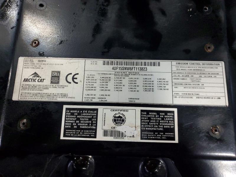 2015 Arctic Cat El Tigre 6000