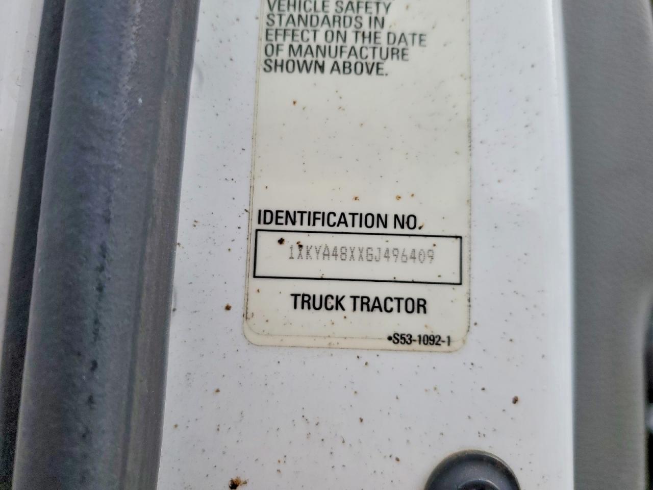 2016 Kenworth Construction T680