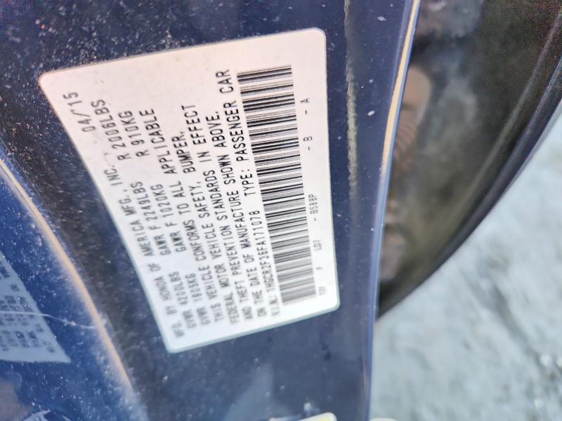 2015 Honda Accord lx