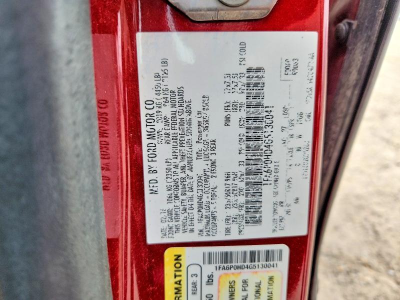 2016 Ford Fusion se