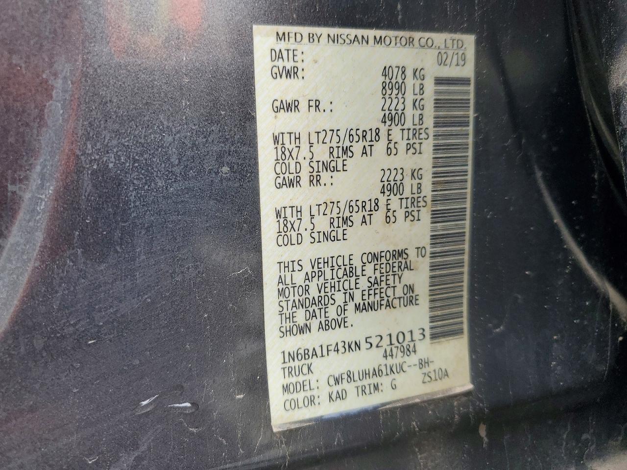 2019 Nissan Titan XD PRO-4X