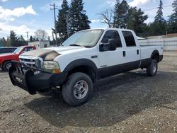 Ford F350 salvage cars for sale: 2001 Ford F350 SRW Super Duty