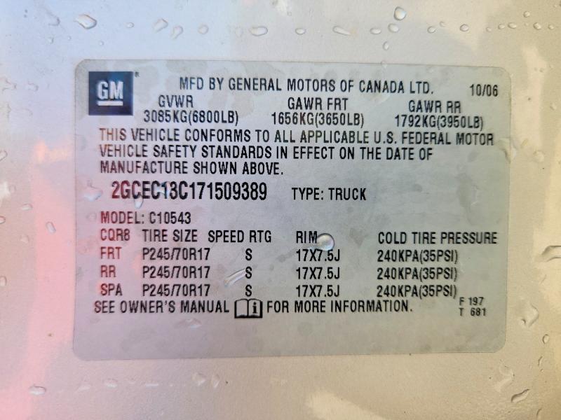 2007 Chevrolet Silverado C1500 Crew Cab