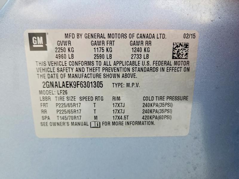 2015 Chevrolet Equinox ls