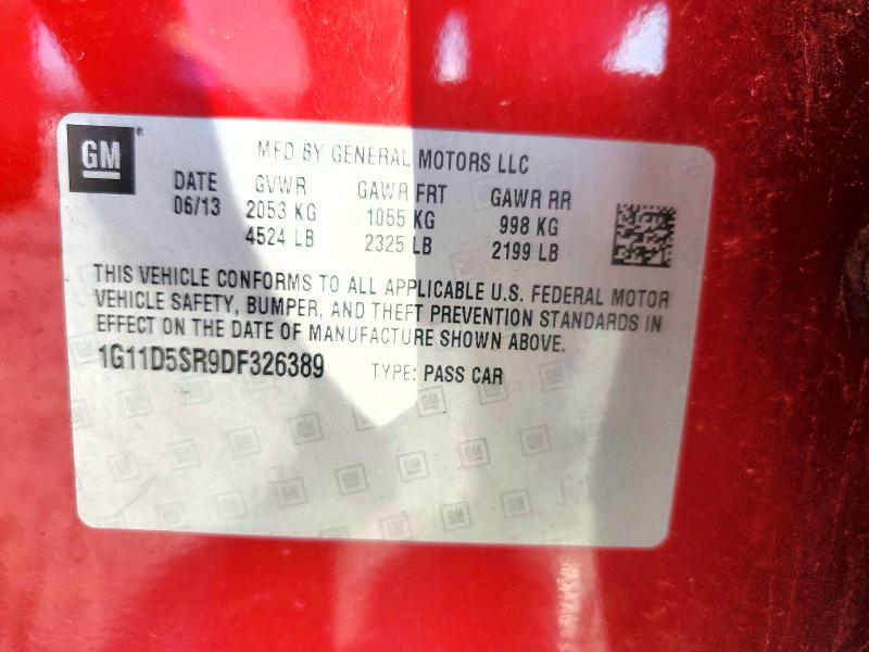 2013 Chevrolet Malibu 1LT