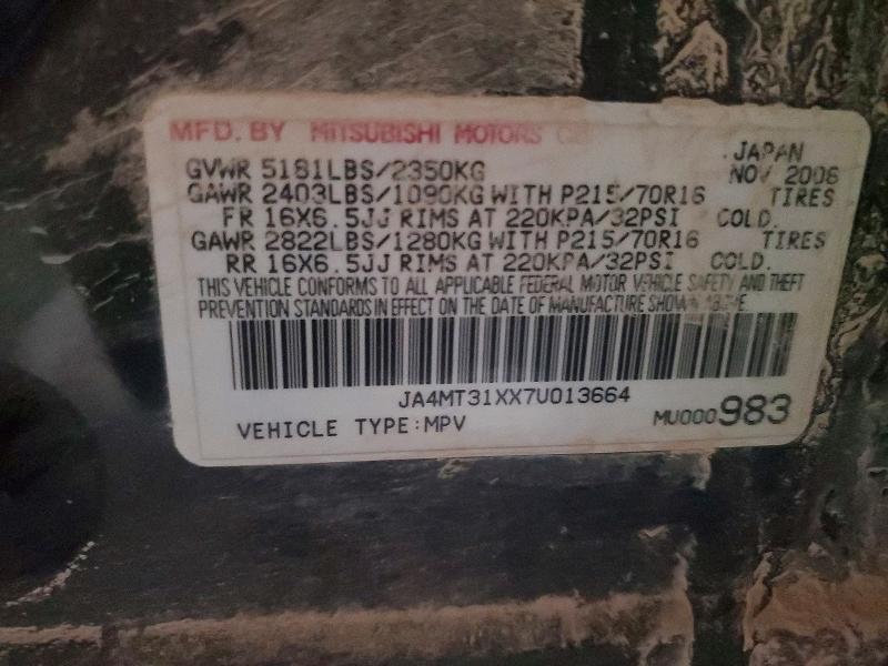 2007 Mitsubishi Outlander ls