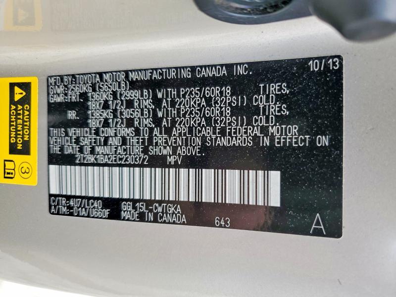 2014 Lexus Rx 350 Base