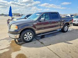Salvage trucks for sale at Grand Prairie, TX auction: 2006 Ford F150 Supercrew