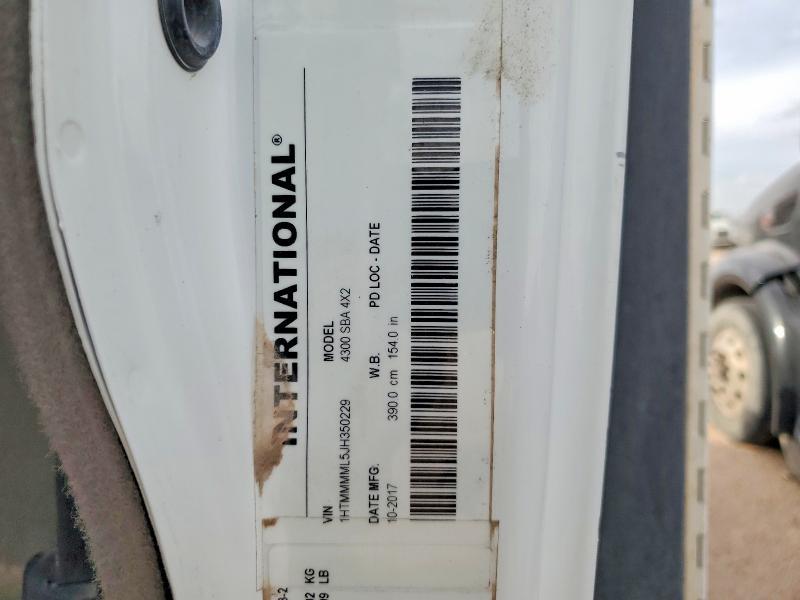 2018 International 4300 Utility / Service Truck