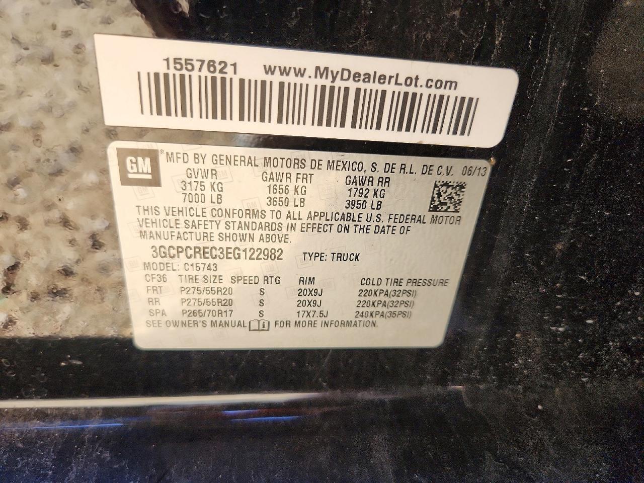 2014 Chevrolet Silverado C1500 LT