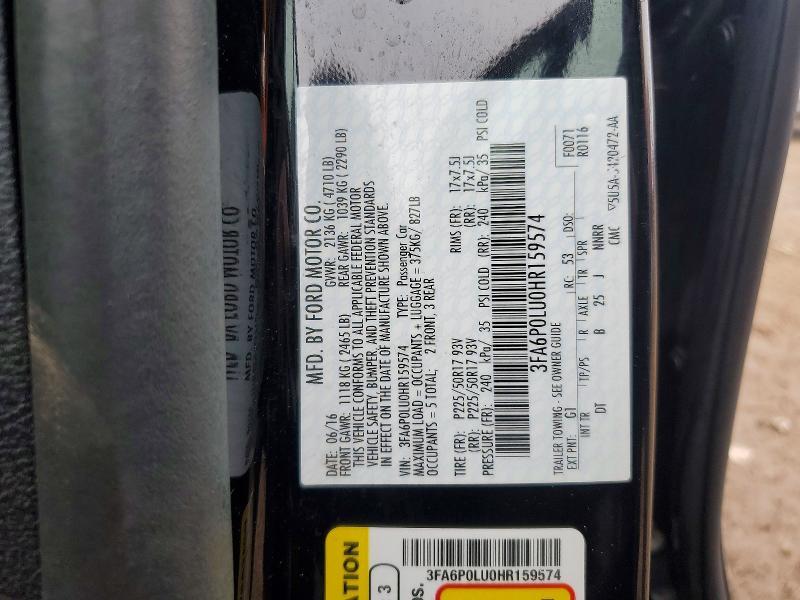 2017 Ford Fusion se Hybrid