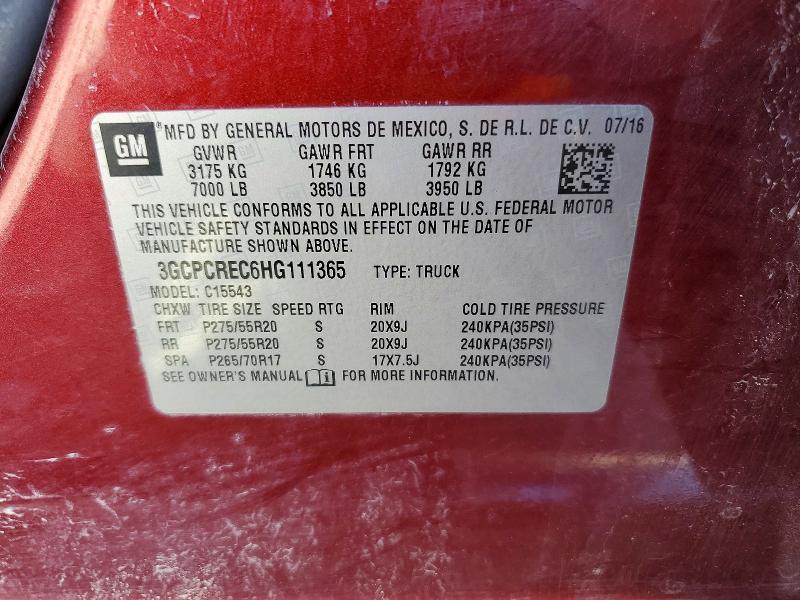 2017 Chevrolet Silverado C1500 lt