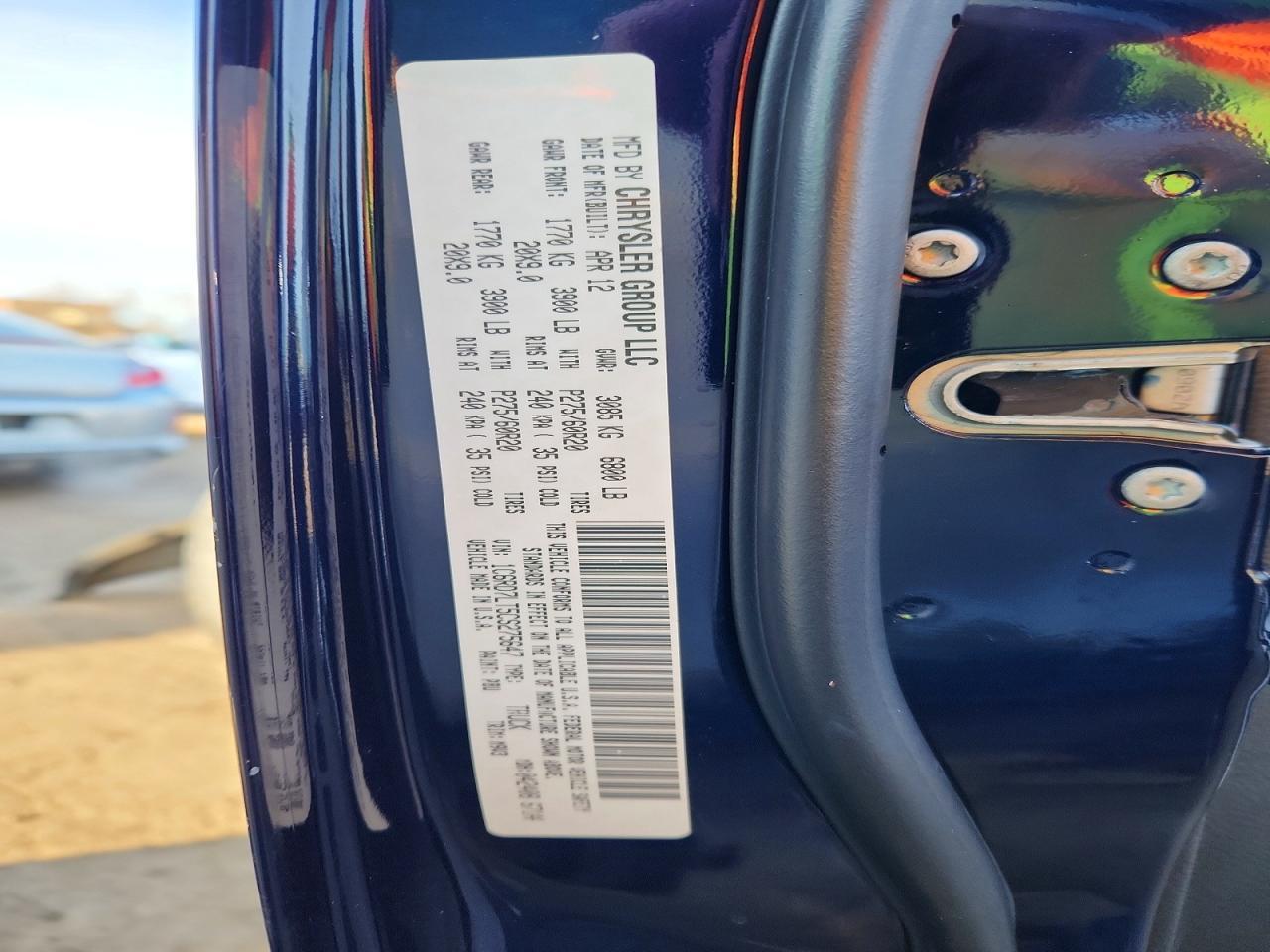 2012 Dodge Ram 1500 slt