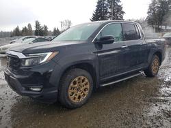 Salvage trucks for sale at Spanaway, WA auction: 2022 Honda Ridgeline RTL
