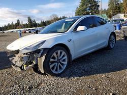 Tesla salvage cars for sale: 2018 Tesla Model 3