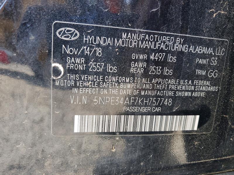 2019 Hyundai Sonata Limited