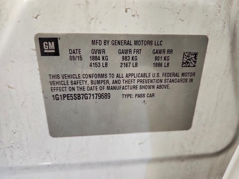 2016 Chevrolet Cruze Limited lt