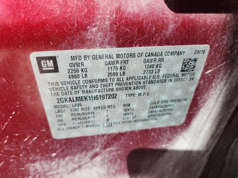 2017 GMC Terrain sle