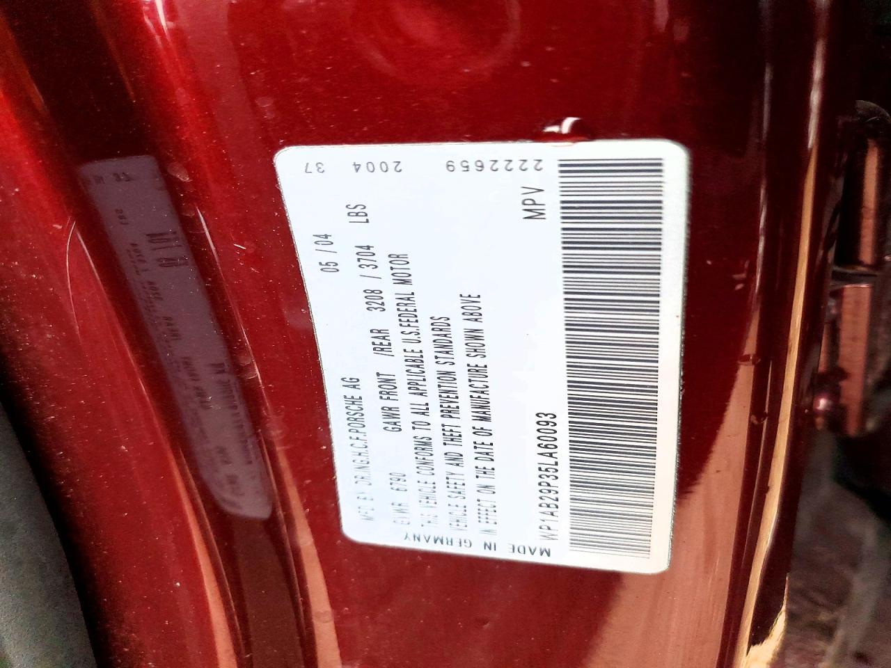 2005 Porsche Cayenne s