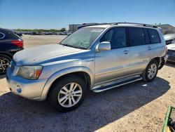 2007 Toyota Highlander Hybrid Limited en venta en San Antonio, TX
