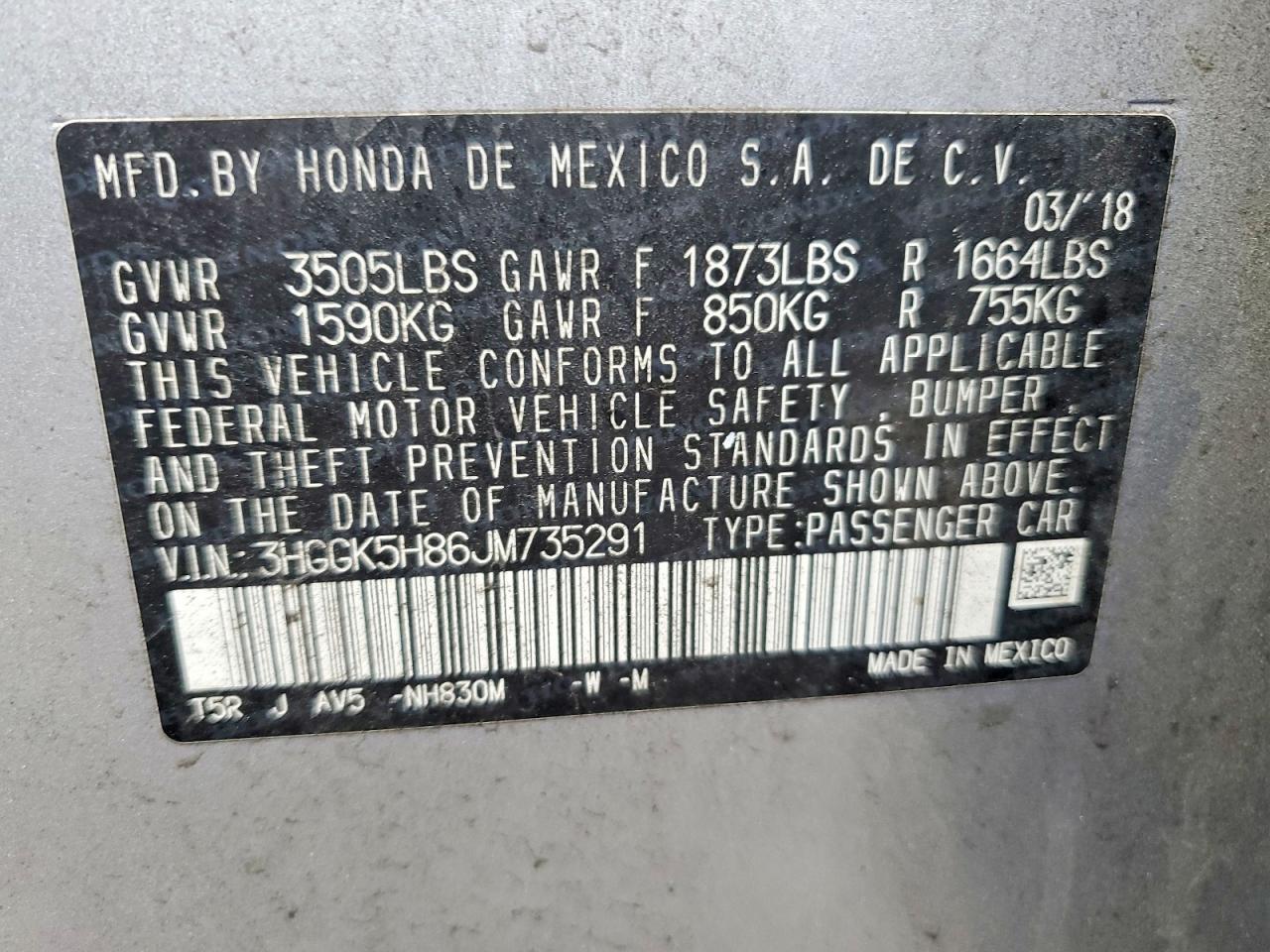 2018 Honda Fit ex