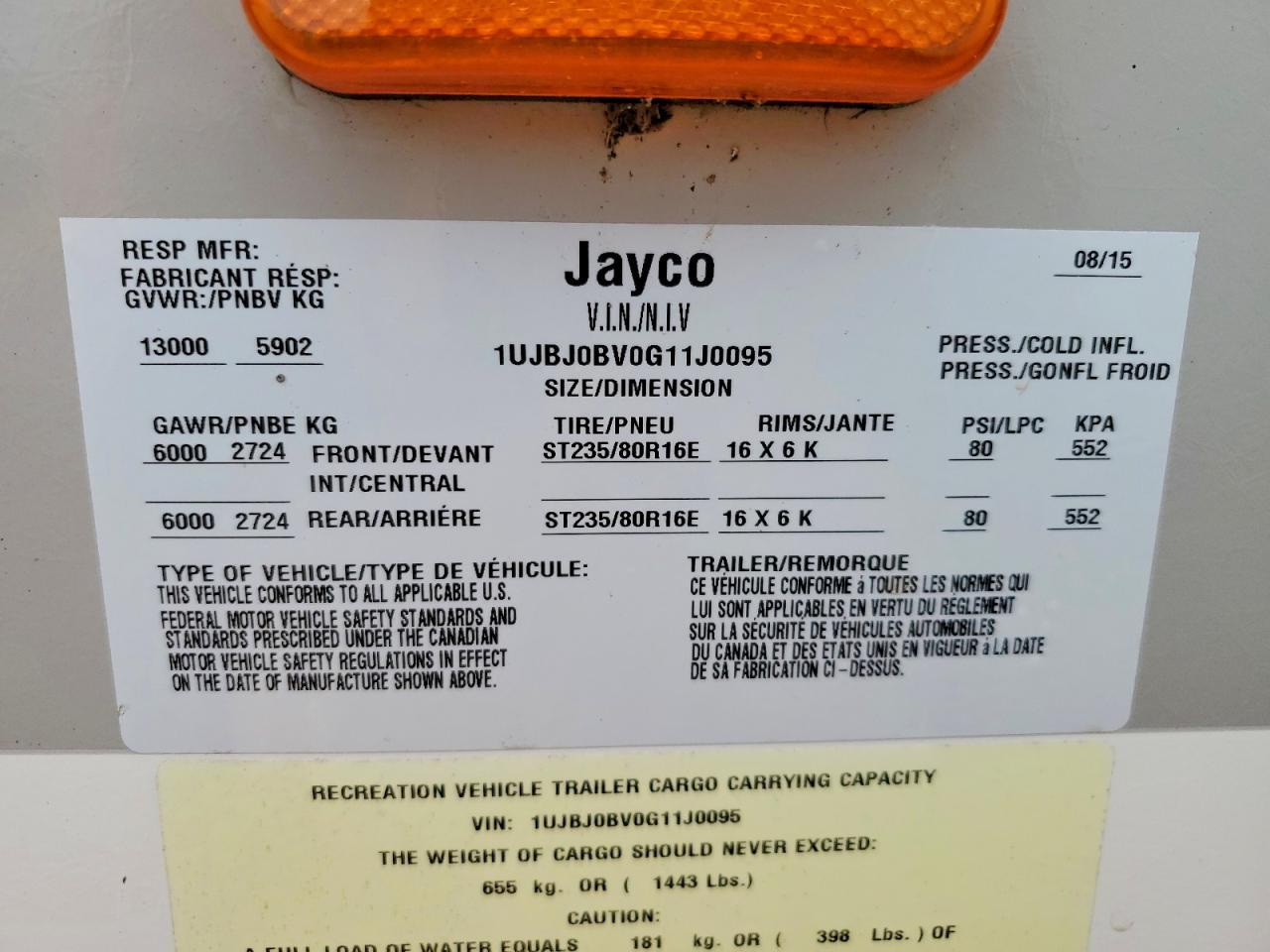 2016 Jayco JAY Flight Camper