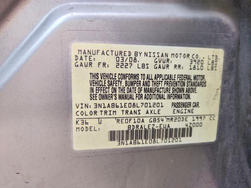 2008 Nissan Sentra 2.0