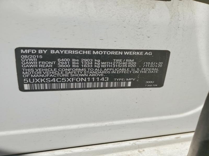 2015 BMW X5 Xdrive35d