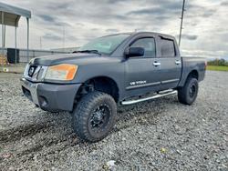 Salvage trucks for sale at Tifton, GA auction: 2012 Nissan Titan S