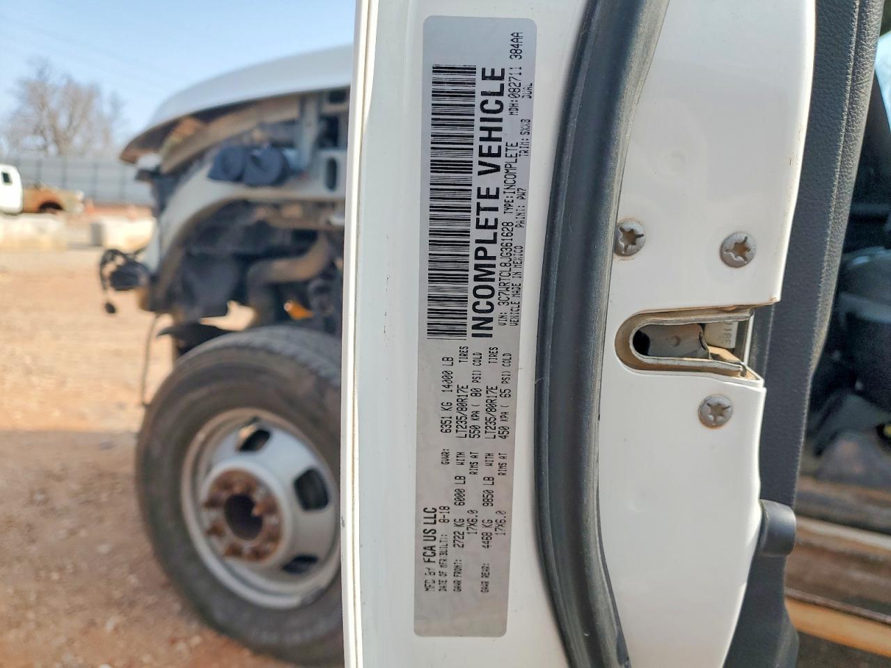 2018 Ram Trucks 2018 RAM 3500 Flatbed Truck