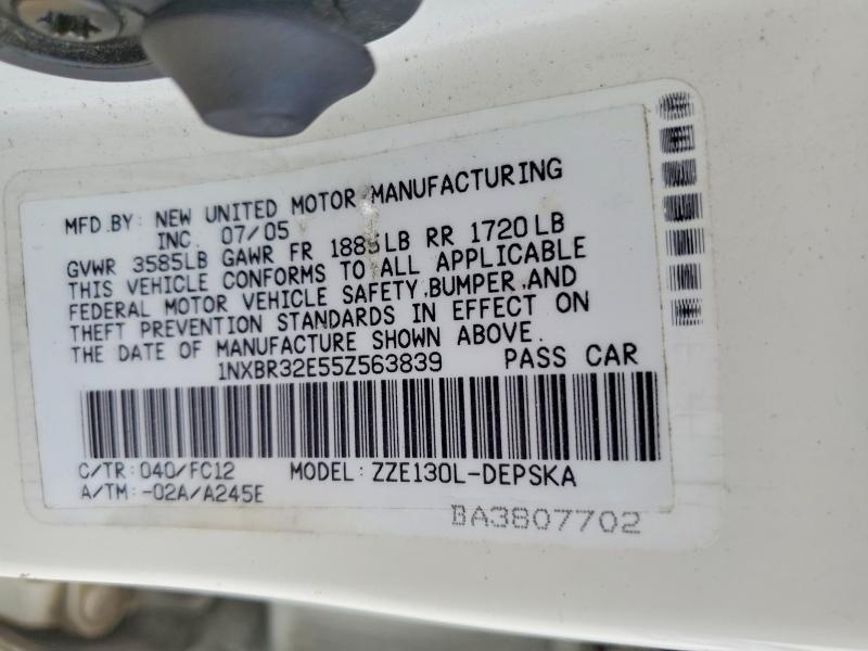 2005 Toyota Corolla s