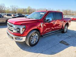 Ford salvage cars for sale: 2024 Ford F150 Lariat