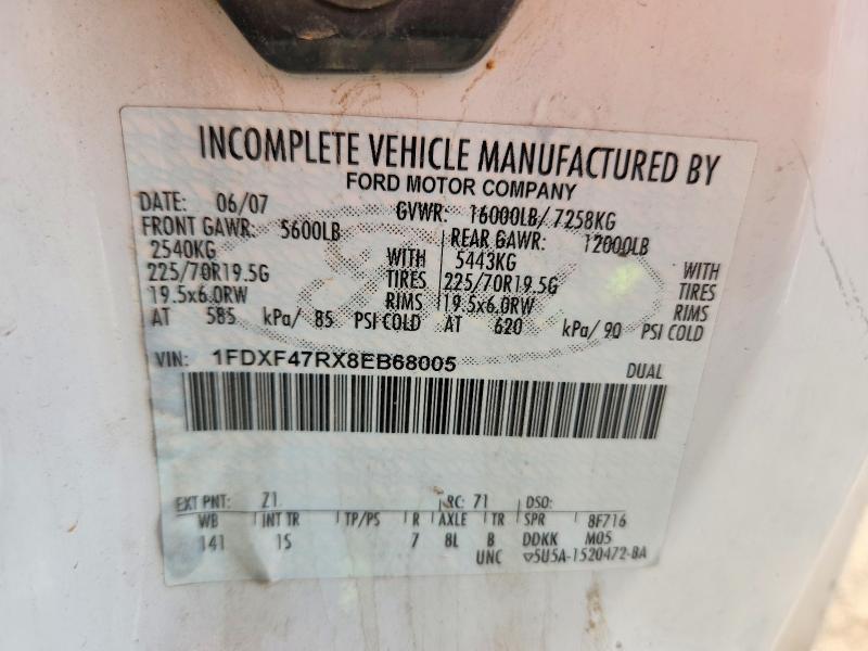 2008 Ford F450 Super Duty Utility / Service Truck