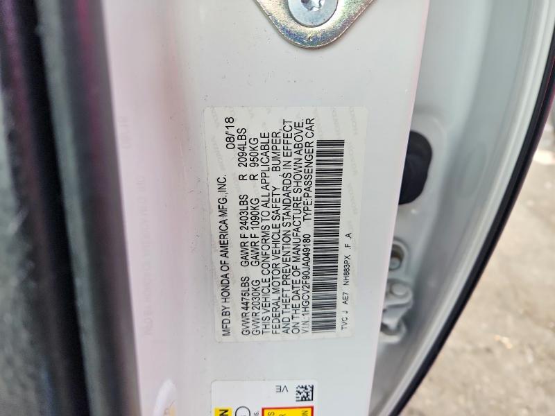 2018 Honda Accord Touring