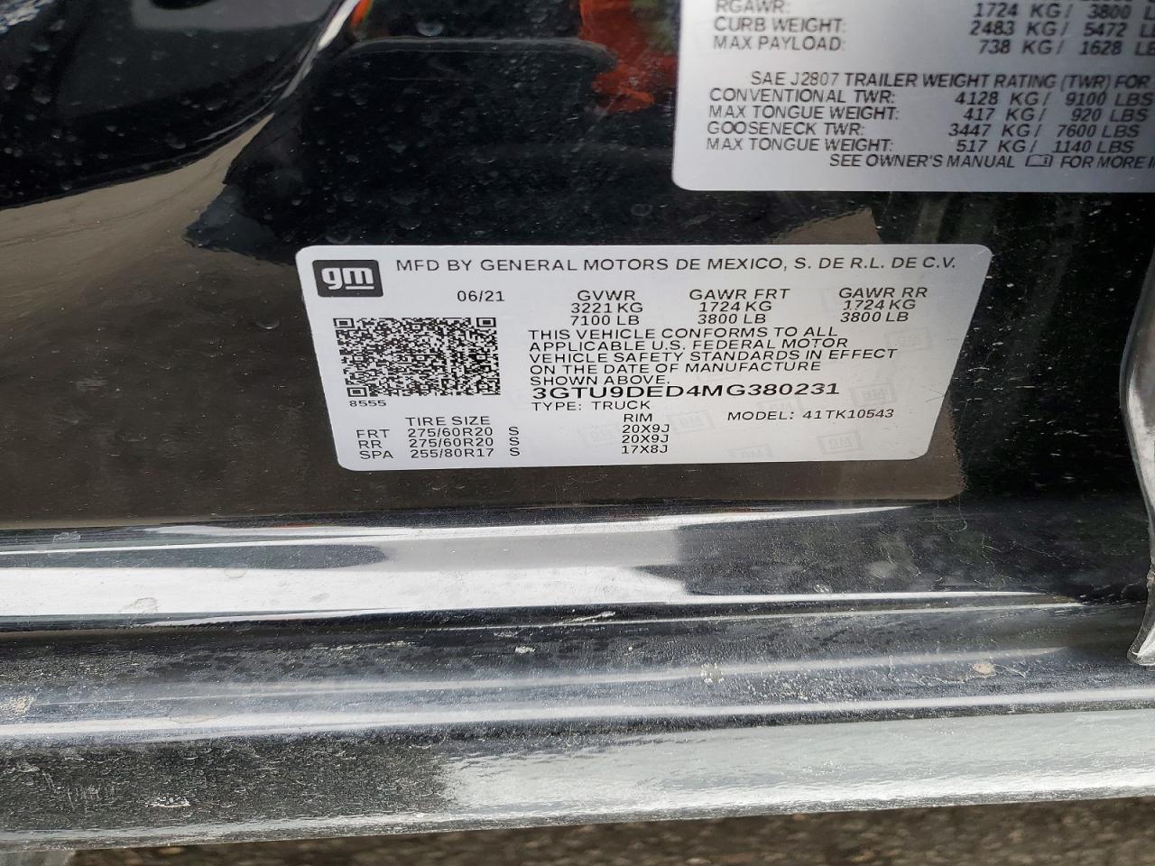 2021 GMC Sierra K1500 SLT