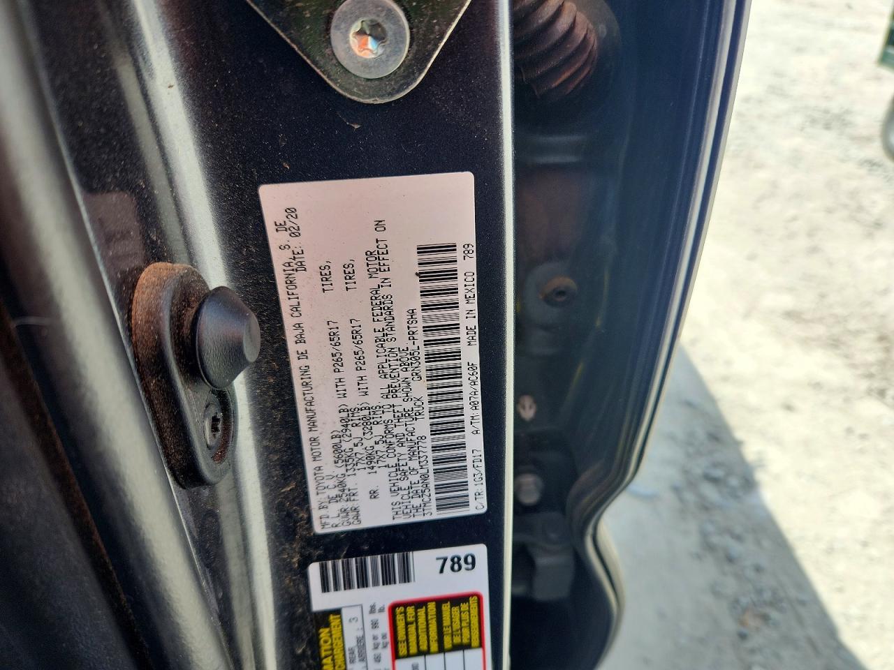 2020 Toyota Tacoma TRD Sport