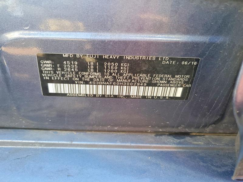 2017 Subaru Legacy 2.5i Premium